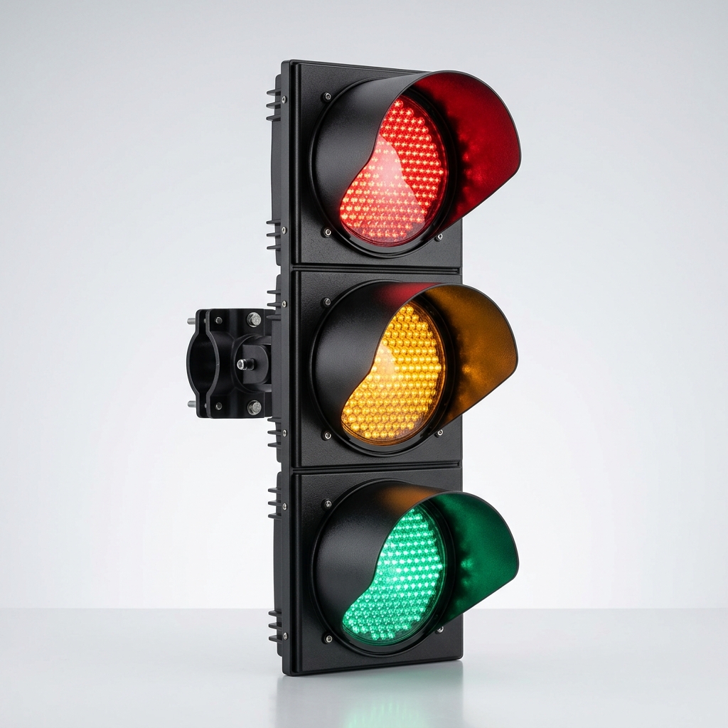 Traffic Light 20cm 3 Aspect